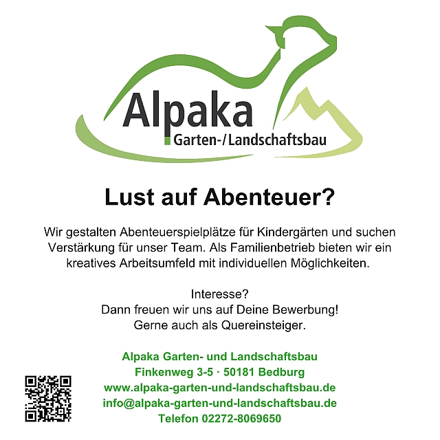 Alpaka Garten und Landschaftsbau Der naturnahe Garten